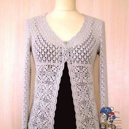 Жакет крючком