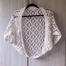 Ажурное болеро, вяжем крючком