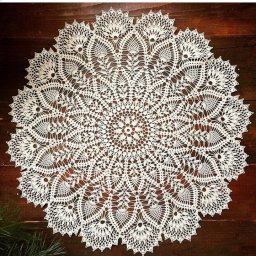 Две салфетки крючком