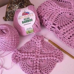 Интересный узор для вязания пледа крючком