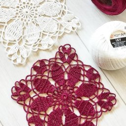 Красивый мотив крючком