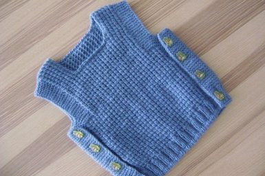 Жилет на мальчика 9 месяцев