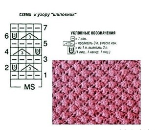 Объемный узор на заметку мастерицам Объемный узор на заметку мастерицам