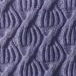 Необычный узор спицами