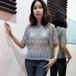 Ажурная кофточка крючком