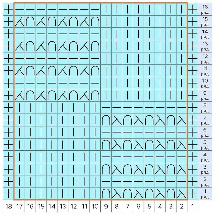 Ажурный узор для любителей вязать спицами