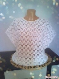 Летний топ крючком