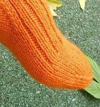 Носки резинкой 2 на 1 спицами