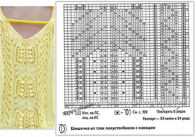 Топы японским узором Топы японским узором