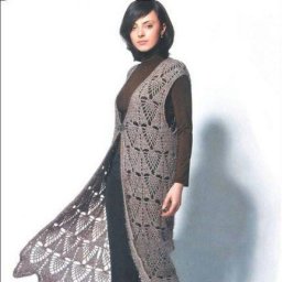 Удлиненный жилет