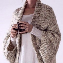 Жилет спицами