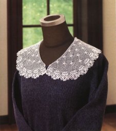 Ажурный воротничок крючком