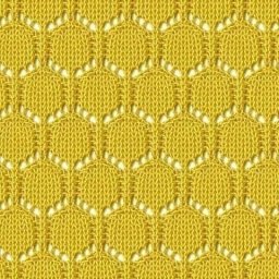 Интересный узор спицами