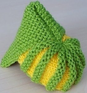 Мастер-класс для начинающих, вязание пинеток от 0 месяцев.