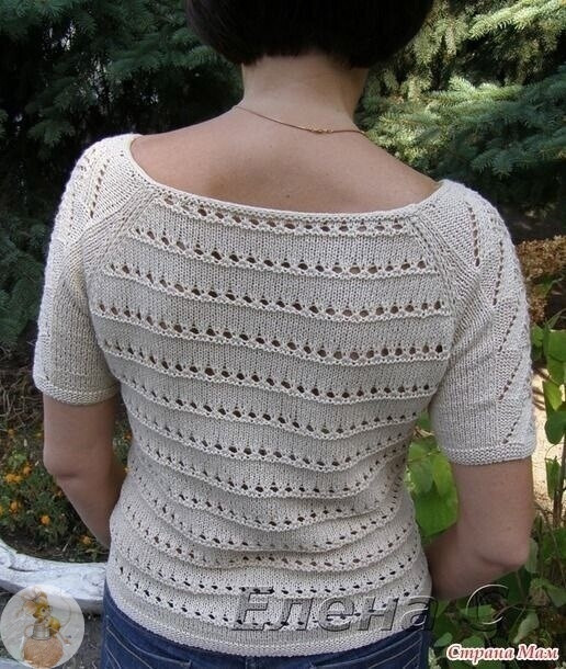 Уютная кофточка спицами: простая схема для вашего творчества