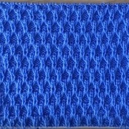 Простой рельефный узор спицами