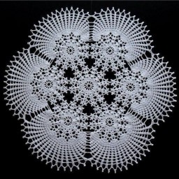 Салфетка "Завораживающая снежинка"