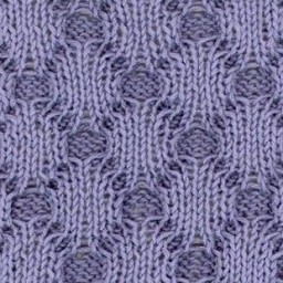 ​Узор "Жуки"  спицами