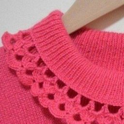 Идея для обвязки воротника