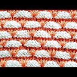 Миленький двухцветный узор