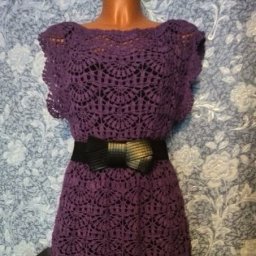 Нежная туника крючком