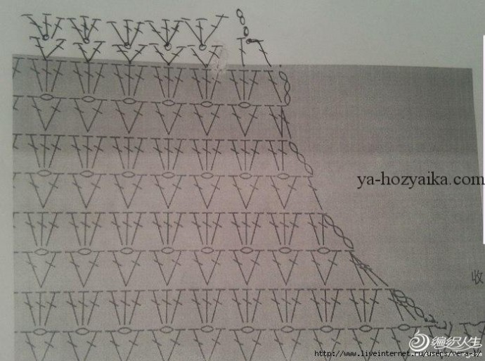 Просторная туника простым узором