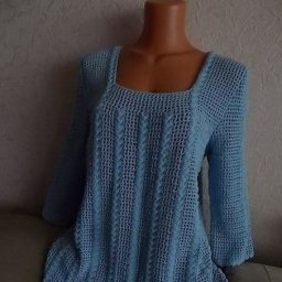 Туника крючком. Узор.