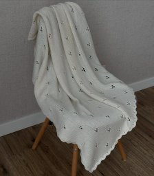 Плед из бобинного мериноса