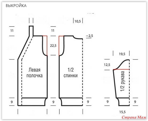 Жакет спицами