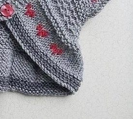 Детское болеро спицами