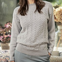 Джемпер спицами