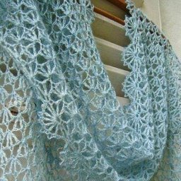 Идея для воздушной шали