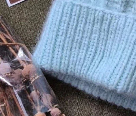 Шапка из пуха норки