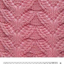 Красивый узор спицами