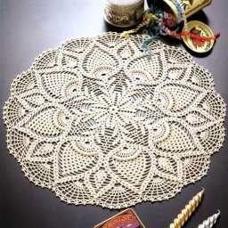 Салфетка крючком