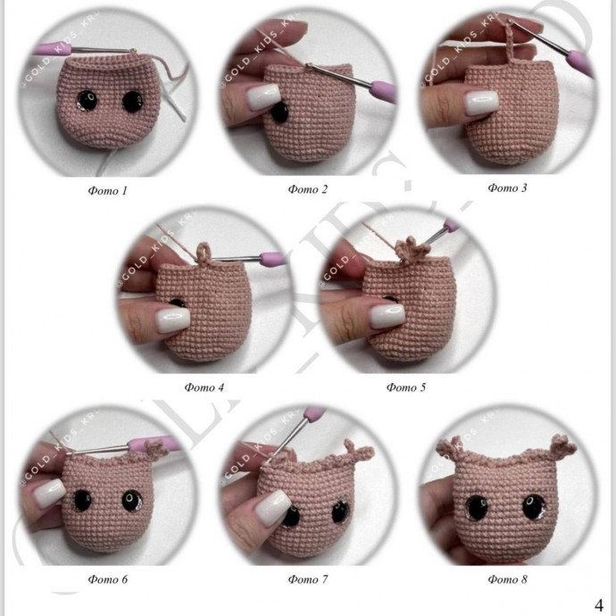 Маленькие совушки, связанные крючком