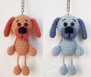 Песик - брелочек Хьюго