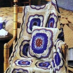 Красивый плед для уютного декора