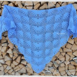 Шаль крючком