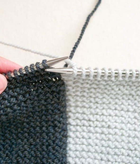 Учимся вязать в технике интарсии Учимся вязать в технике интарсии