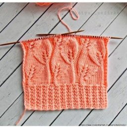 Индийская резинка спицами