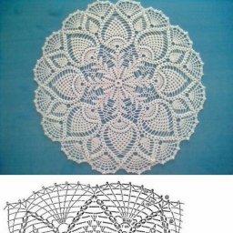 Любителям вязать салфеточки крючком посвящается