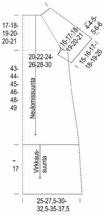 Стильное платье с комбинированным узором