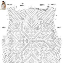 Подборка схемок для летних топов