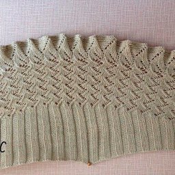 Узор спицами