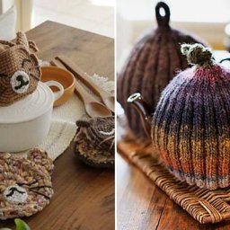 Вязаный декор для дома, идеи