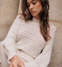 Джемпер спицами