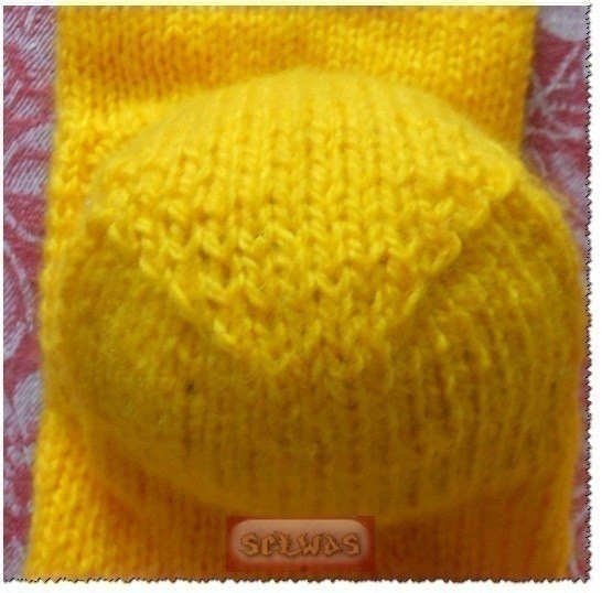 Носки с квадратной пяткой