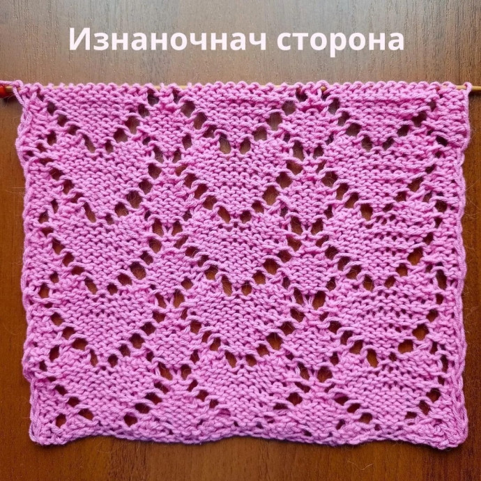 Узоры спицами, подборка