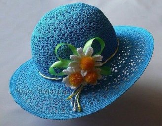 Шляпа крючком